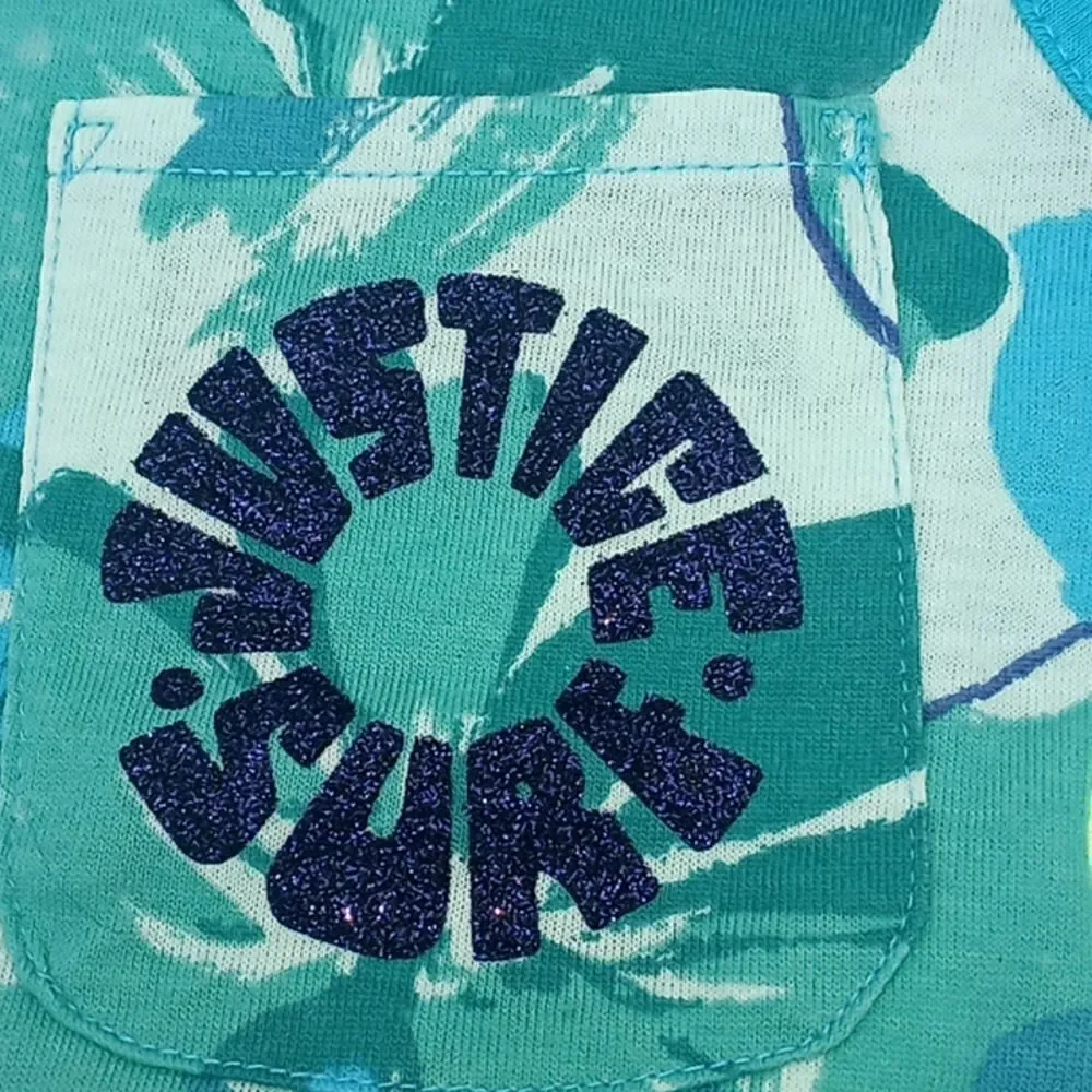 Girls Justice Tank Top Shirt & Pants 2pc Outfit Size L